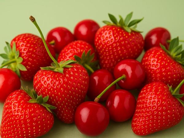 Wie viele Erdbeeren und Kirschen darf man am Tag essen?